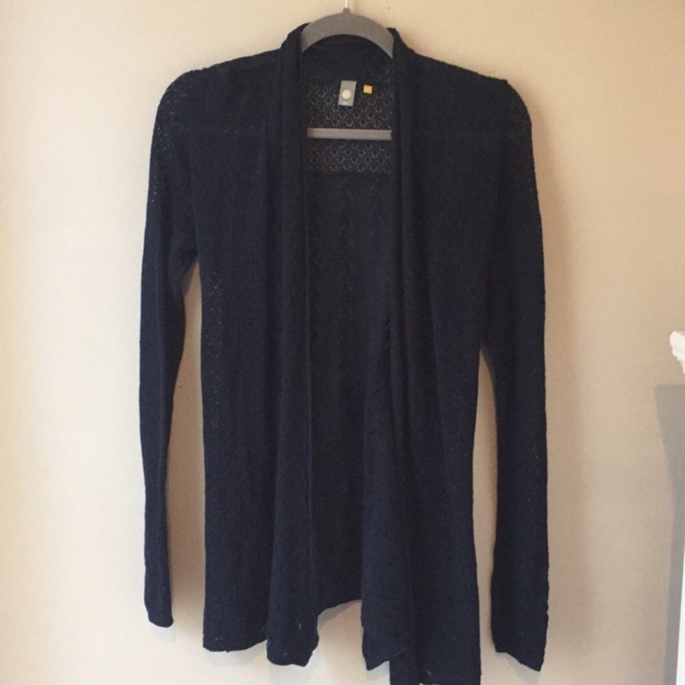 Anthropologie knitted and knotted cardigan